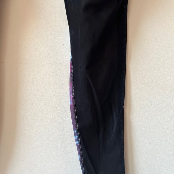 Daub Active Full Length Ava Yoga Leggings – Seafoam/Black Mesh Medium - Picture 6 of 14